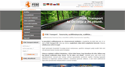 Desktop Screenshot of febetrans.hu